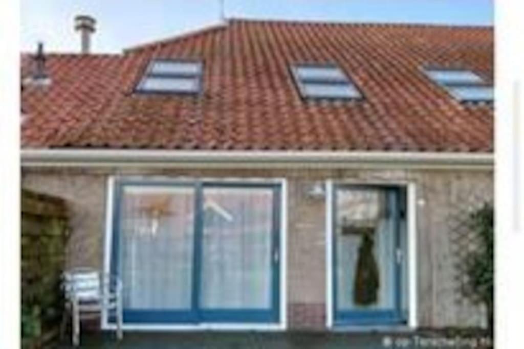 De Oostkamer; Eiland Appartement Naast Natuurgebied Boschplaat 우스터렌드 외부 사진